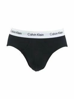 Alusasut<Calvin Klein Underwear Cotton Stretch -alushousut 3-pack MUSTA