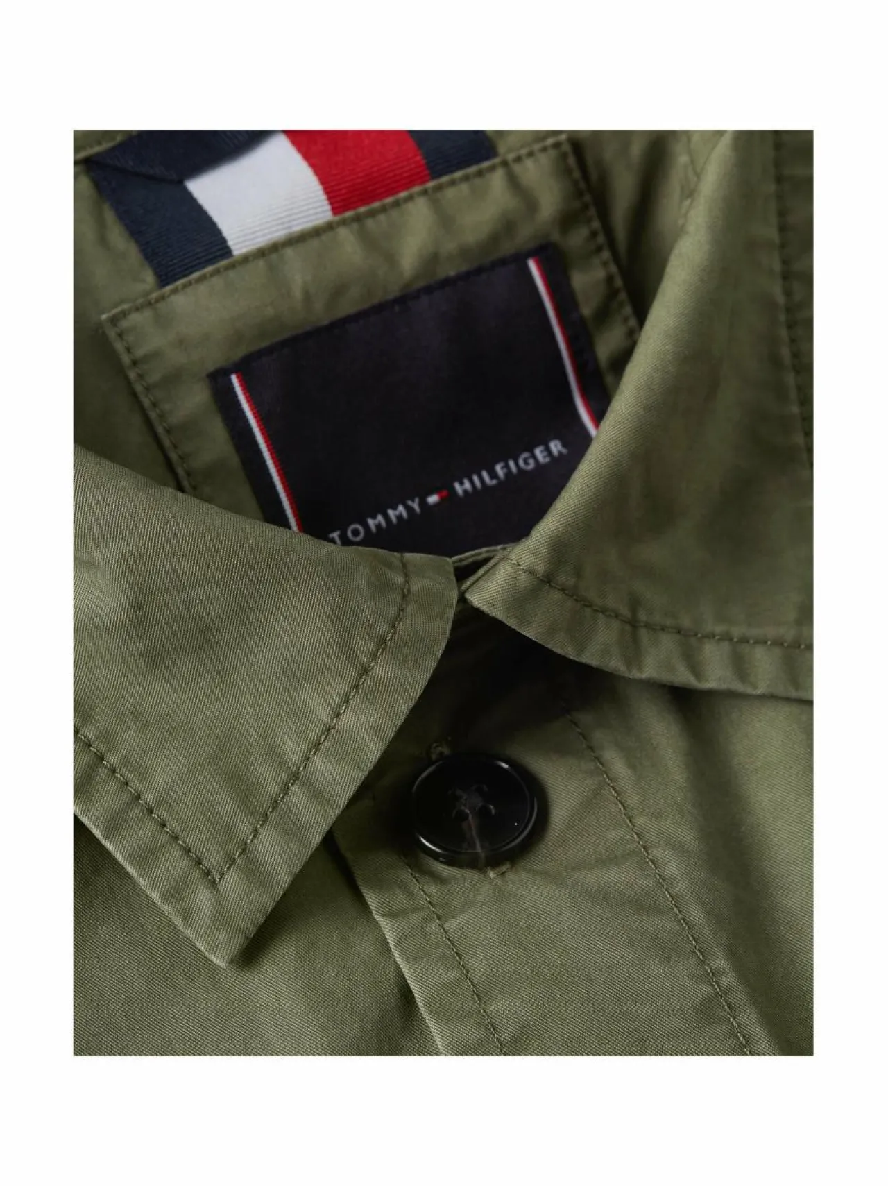 Tommy Hilfiger Cotton Twill -paitatakki^ Bleiserit