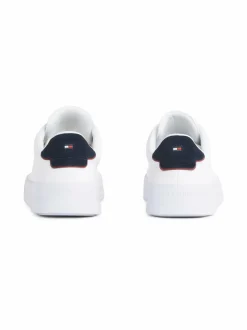 Urheilujalkineet|Tennarit & Sneakerit<Tommy Hilfiger Court Leather Detail Ess -tennarit 0LD WHITE/DESERT SKY