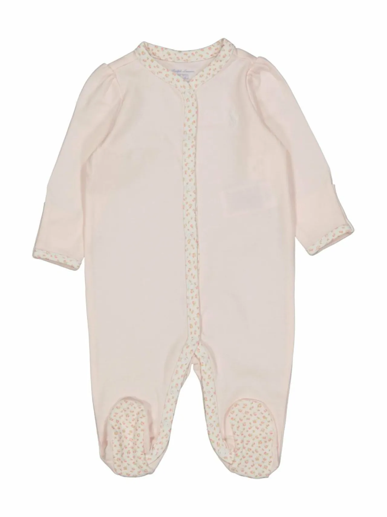 Bodyt & Potkupuvut<Polo Ralph Lauren Coverall Footed -potkupuku 001 DELICATE PINK