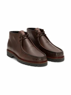 Nilkkurit<The Original 1936 Copenhagen Cowen 4.0 Moc Boot -nahkanilkkurit DK.BROWN LEATHER