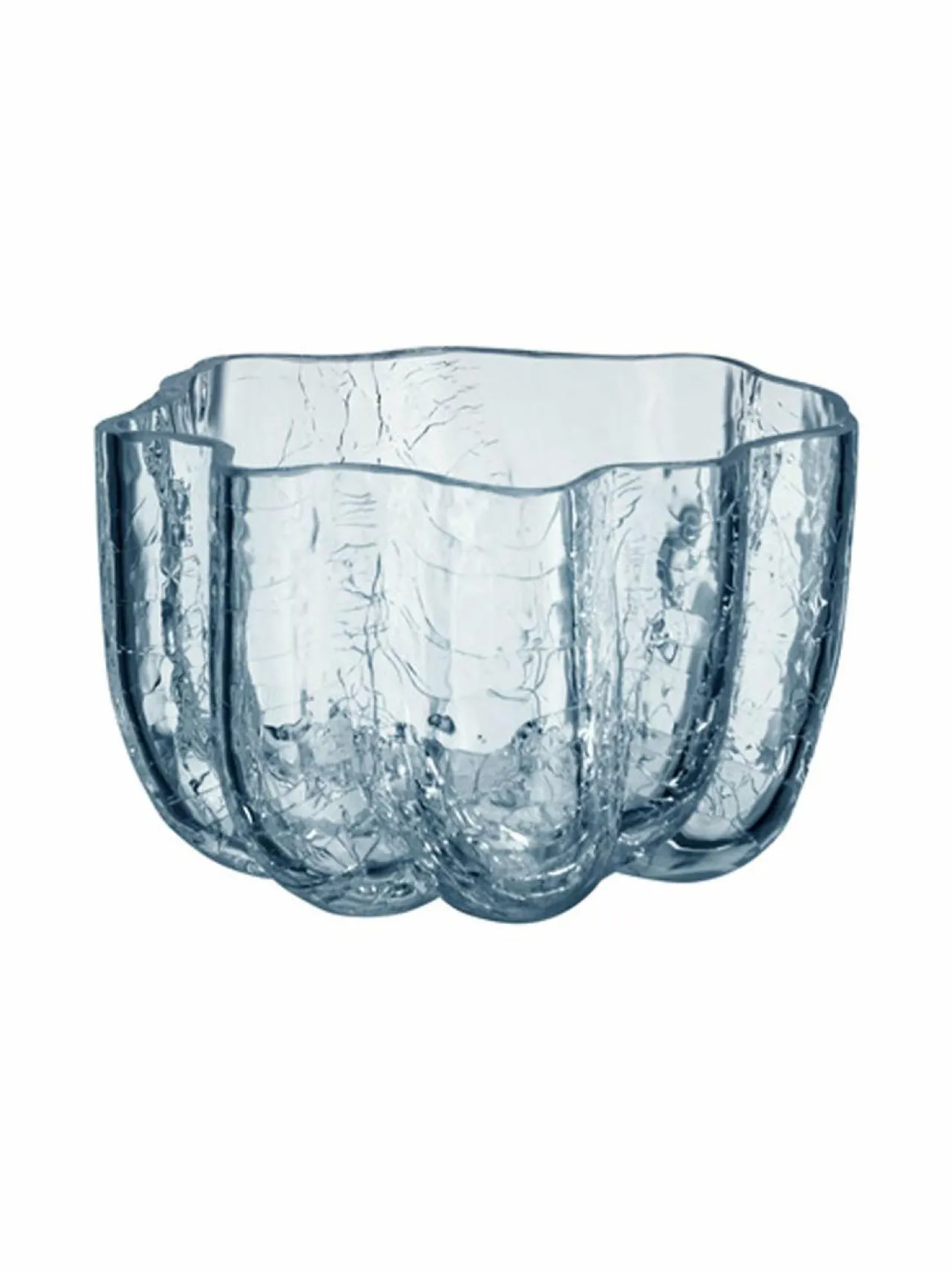 Kynttilät & Lyhdyt<Kosta Boda Crackle Votive Circular - kynttilälyhty CIRCULAR GLASS, FROM GREY TO GREEN