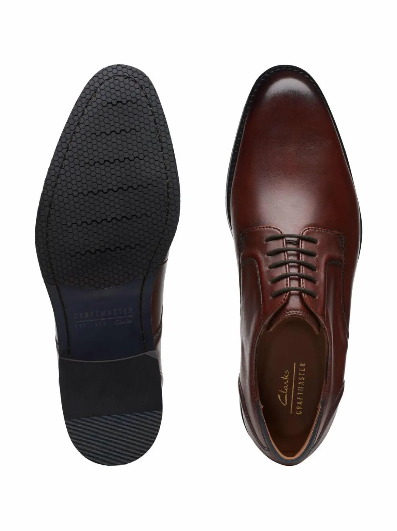 Clarks CraftArlo Lace -nahkakengät^ Kävelykengät & Loaferit
