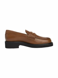 Kävelykengät & Loaferit<Tommy Hilfiger Crest Squarish Penny -loaferit GPA CINNAMON BARK