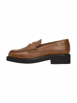 Kävelykengät & Loaferit<Tommy Hilfiger Crest Squarish Penny -loaferit GPA CINNAMON BARK