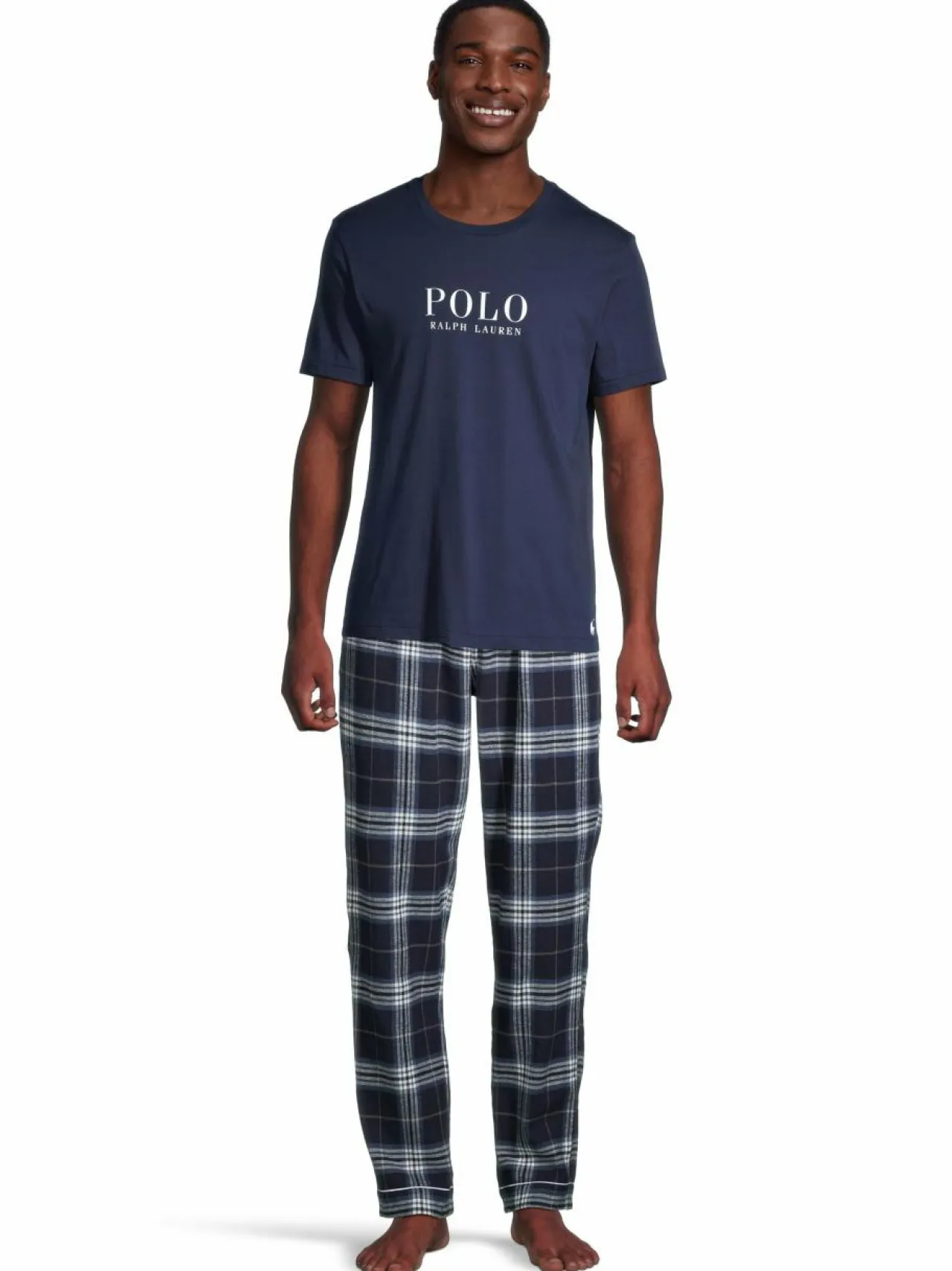 Pyjamat & Kylpytakit<Polo Ralph Lauren Crew Sleep -pyjamapaita CRUISE NAVY