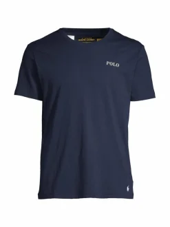 Pyjamat & Kylpytakit<Polo Ralph Lauren Crew-pyjamapaita CRUISE NAVY POLO TEE