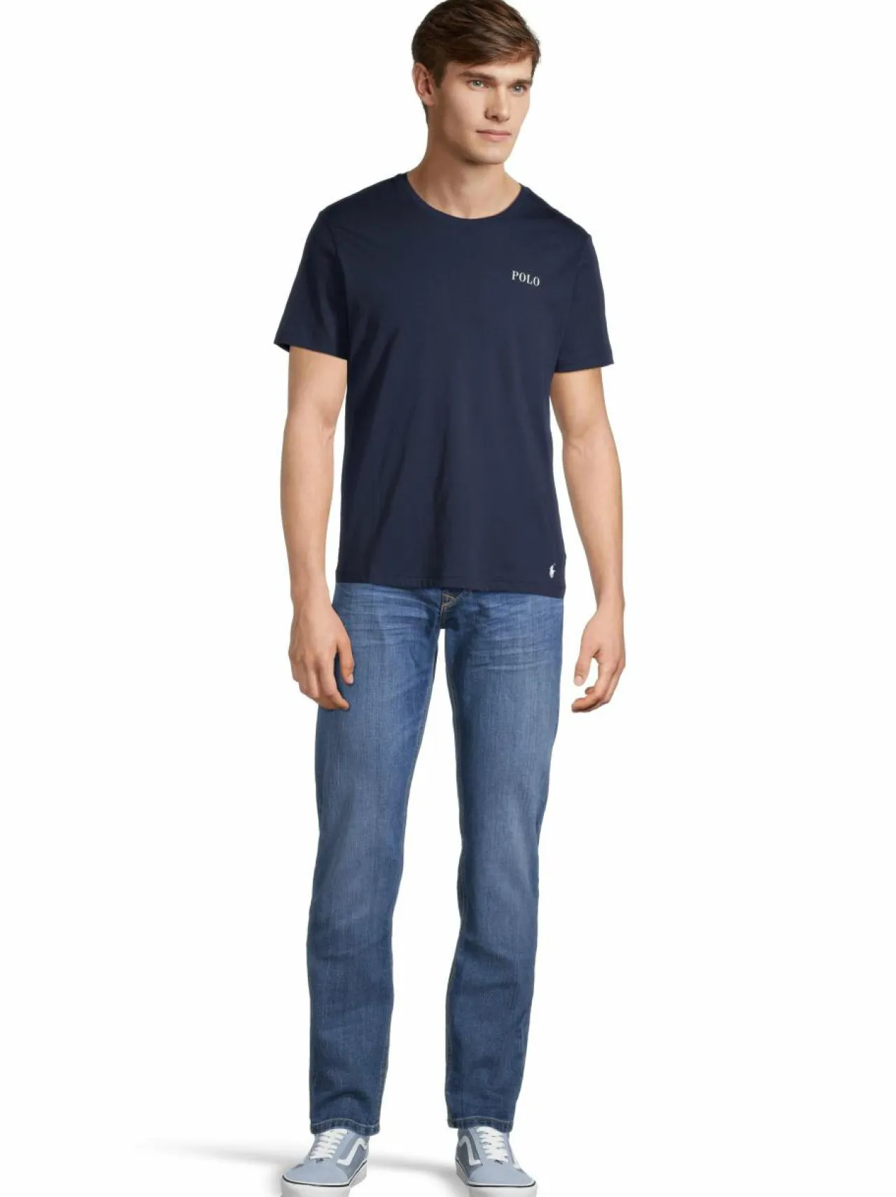 Pyjamat & Kylpytakit<Polo Ralph Lauren Crew-pyjamapaita CRUISE NAVY POLO TEE