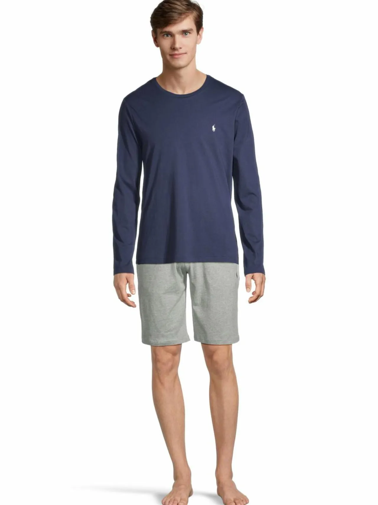 Pyjamat & Kylpytakit<Polo Ralph Lauren Crew-pyjamapaita CRUISE NAVY