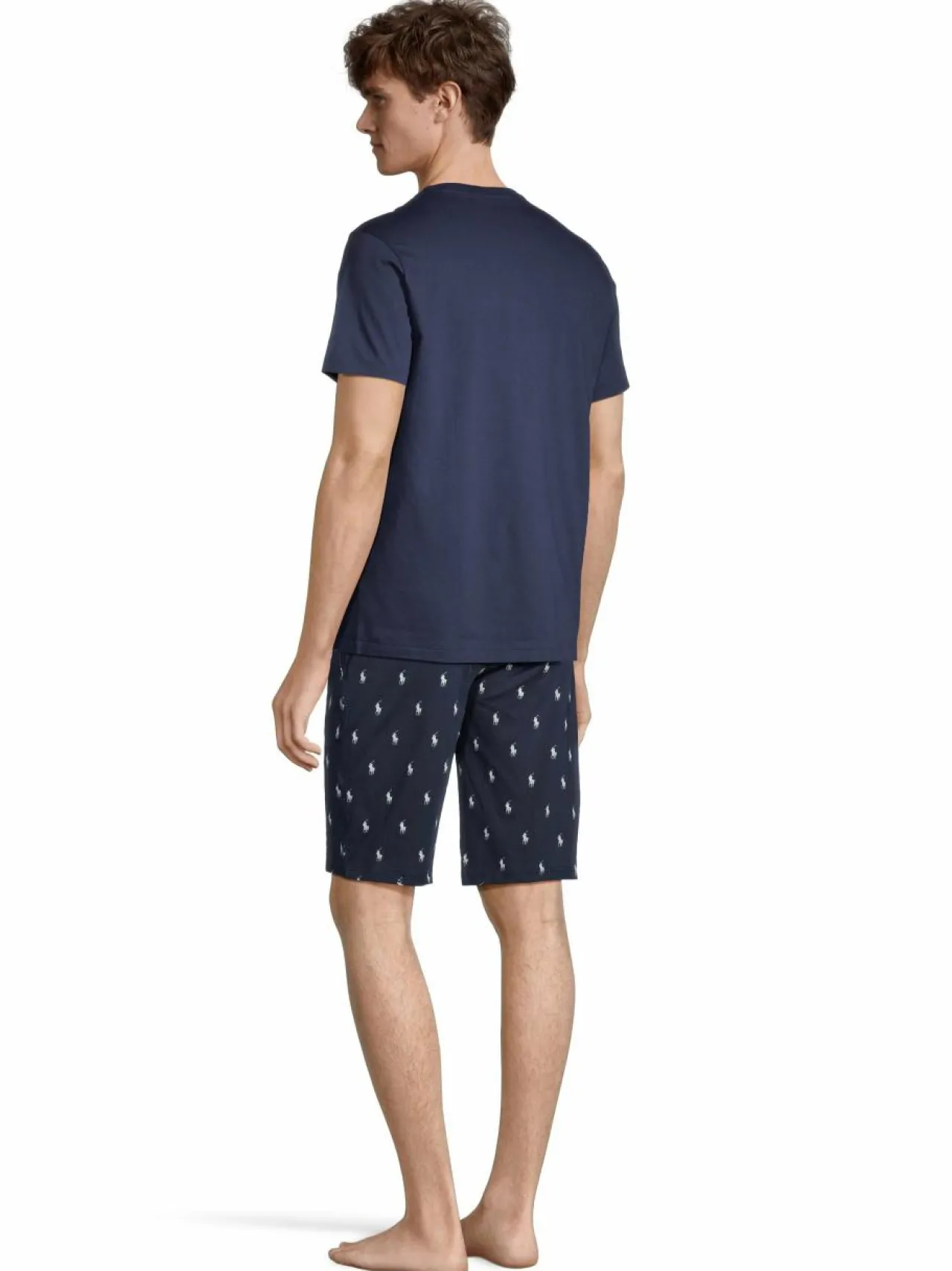 Pyjamat & Kylpytakit<Polo Ralph Lauren Crew-pyjamapaita CRUISE NAVY