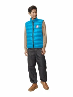 Urheilutakit<Canada Goose Crofton-untuvaliivi 222 OZONE BLUE BLEU OZONE