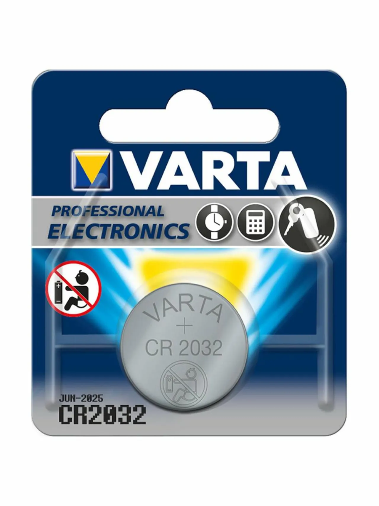 Varta CR2032-paristo^ Lamput