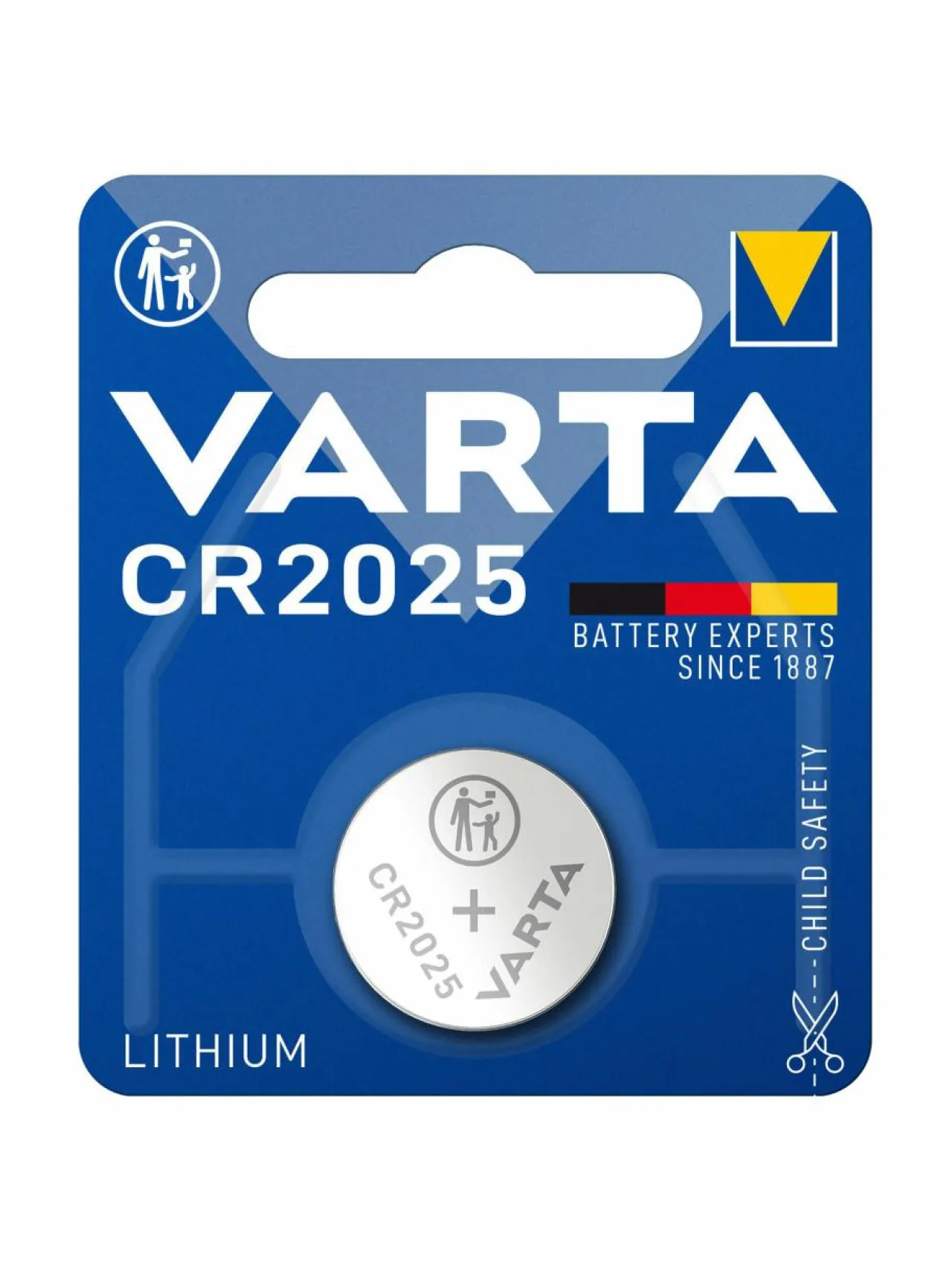 Varta CR2025-paristo^ Lamput