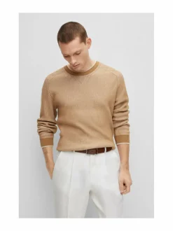 Vyöt<BOSS Crys-nahkavyö 210 MEDIUM BROWN