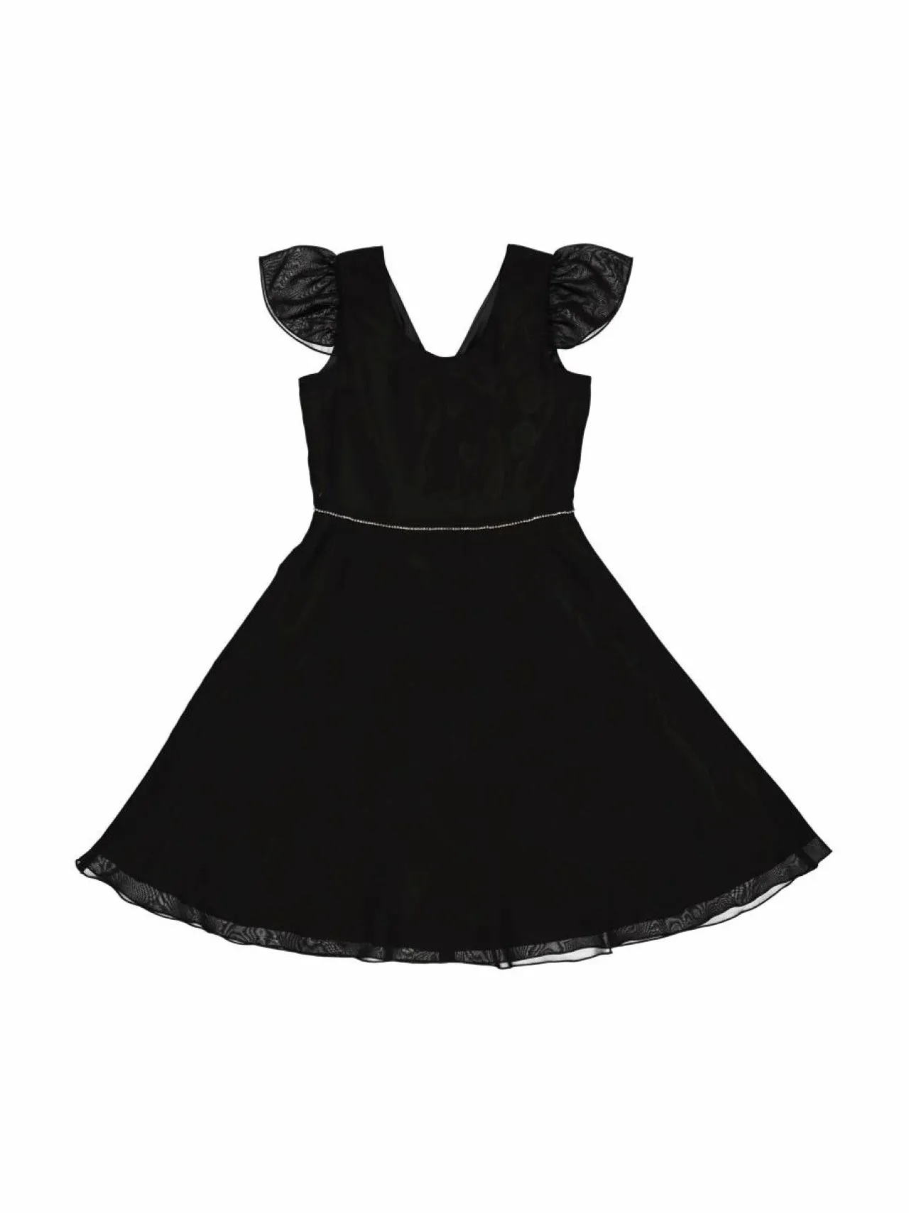 Mekot & Hameet|Mekot & Hameet<MINGNELIN Crystal-sifonkimekko 001 BLACK