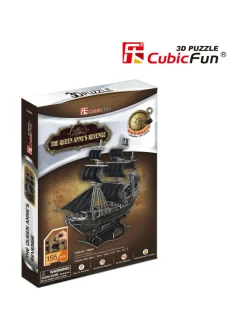 CUBIC FUN CUBICFUN 3D Palapeli The Queen Anne´s Revenge^ Pelit