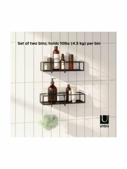 Umbra Cubiko-suihkuteline 2 kpl^ Säilytys