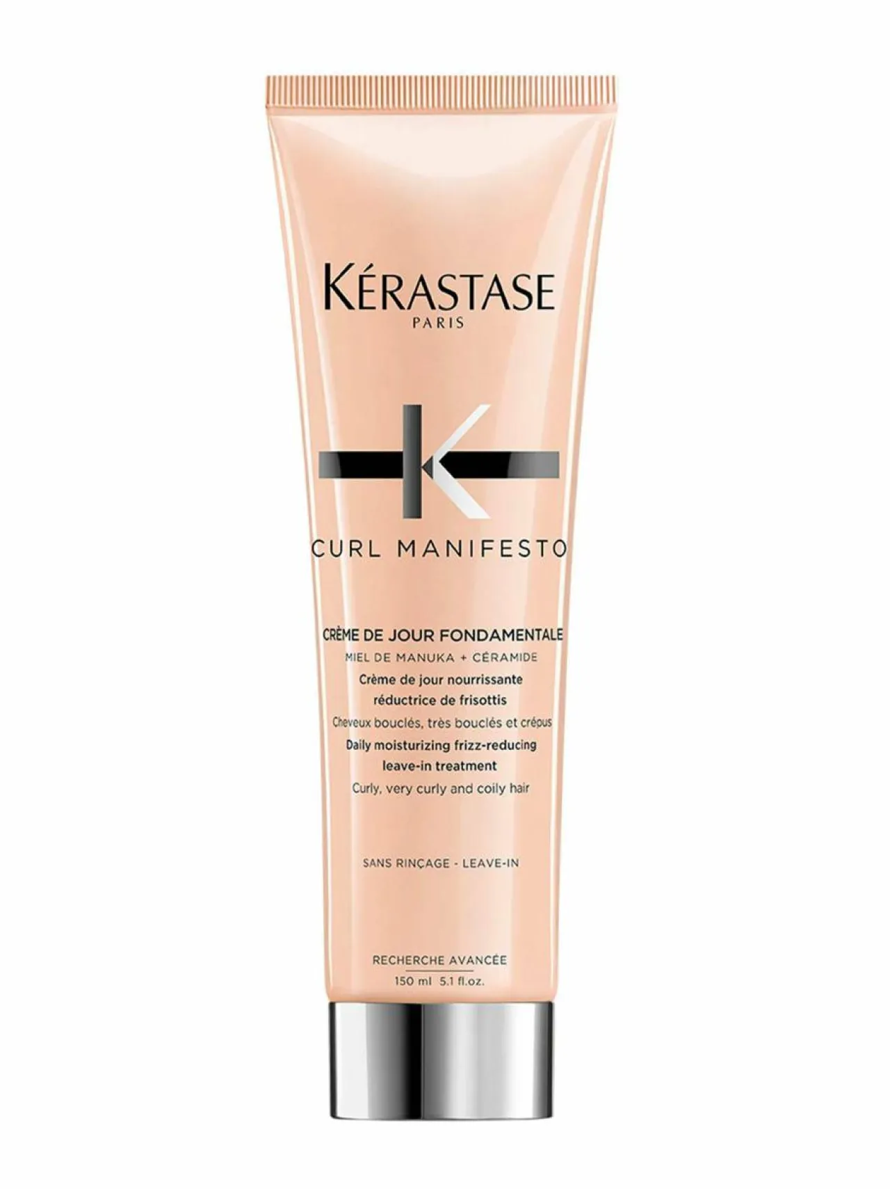 Kerastase Curl Manifesto Crème De Jour Fondamentale -hiuksiin jätettävä hoitovoide 150 ml^ Hiustenhoitotuotteet