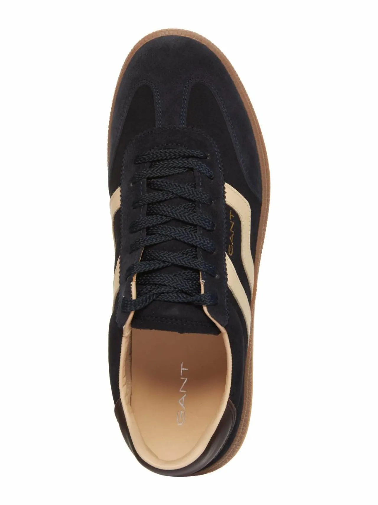 Urheilujalkineet<GANT Cuzmo-mokkanahkatennarit 433 EVENING BLUE