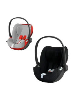 Turvaistuimet<CYBEX Cloud T i-Size turvakaukalo ja kesäpäällinen PLUS SEPIA BLACK