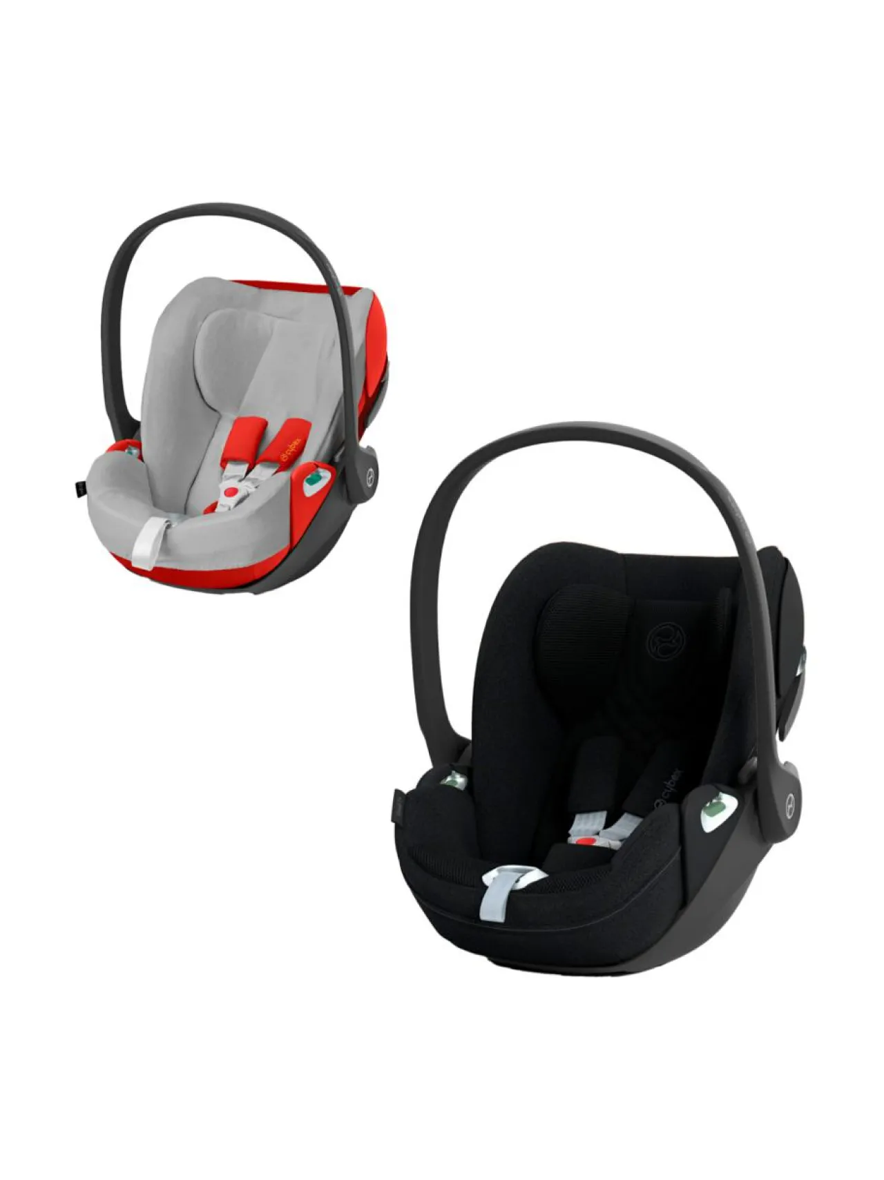 Turvaistuimet<CYBEX Cloud T i-Size turvakaukalo ja kesäpäällinen PLUS SEPIA BLACK
