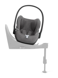 Turvaistuimet<CYBEX Cloud T i-Size turvakaukalo ja kesäpäällinen PLUS SEPIA BLACK