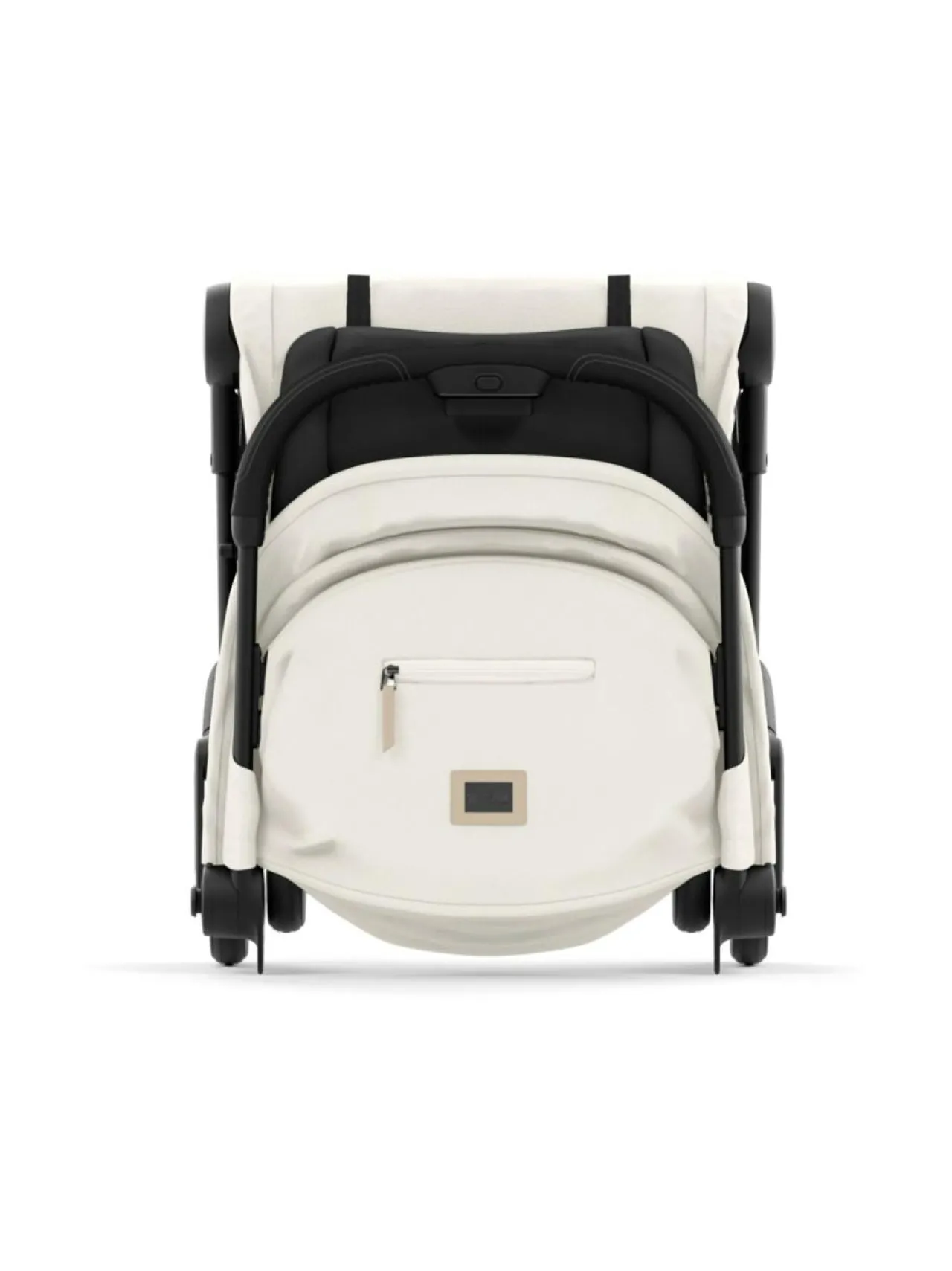 Lastenvaunut & -Rattaat<CYBEX Coya matkarattaat ja sadesuoja (Matte Black) LEAF GREEN