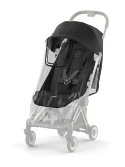 Lastenvaunut & -Rattaat<CYBEX Coya matkarattaat ja sadesuoja (Matte Black) PEACH PINK