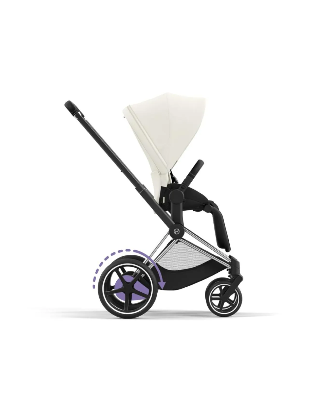 CYBEX ePriam rattaat (Chrome/Black)^ Lastenvaunut & -Rattaat