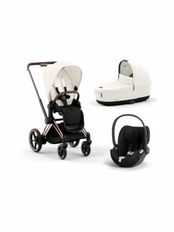 CYBEX ePriam yhdistelmävaunut ja turvakaukalo (Rosegold)^ Lastenvaunut & -Rattaat