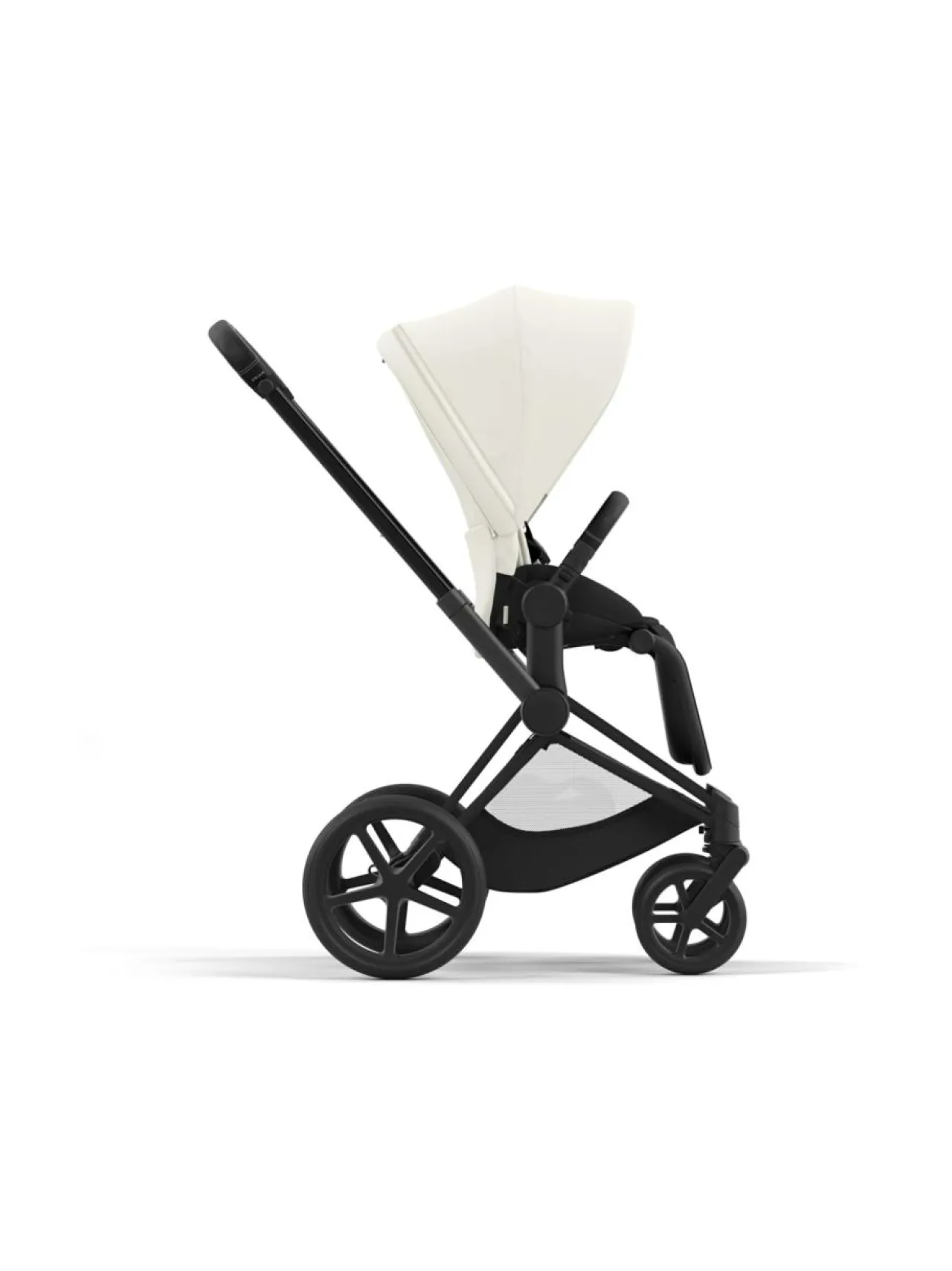 Lastenvaunut & -Rattaat<CYBEX Priam 4 rattaat (Matte/Black) MIRAGE GREY