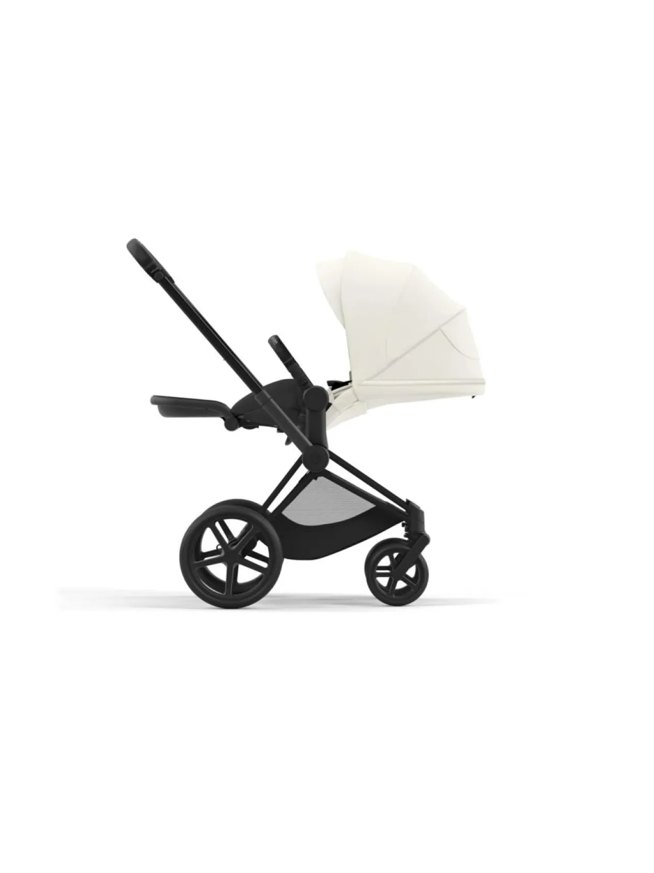 CYBEX Priam 4 yhdistelmävaunut ja turvakaukalo (Matte/Black)^ Lastenvaunut & -Rattaat