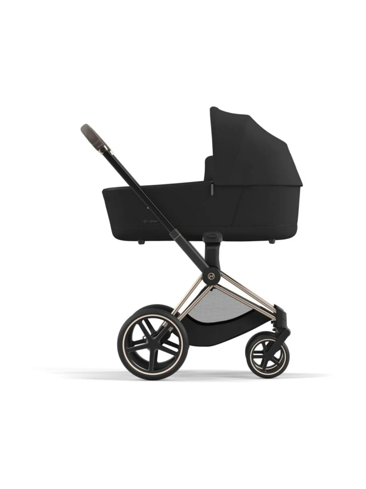 CYBEX Priam 4 yhdistelmävaunut ja turvakaukalo (Matte/Black)^ Lastenvaunut & -Rattaat