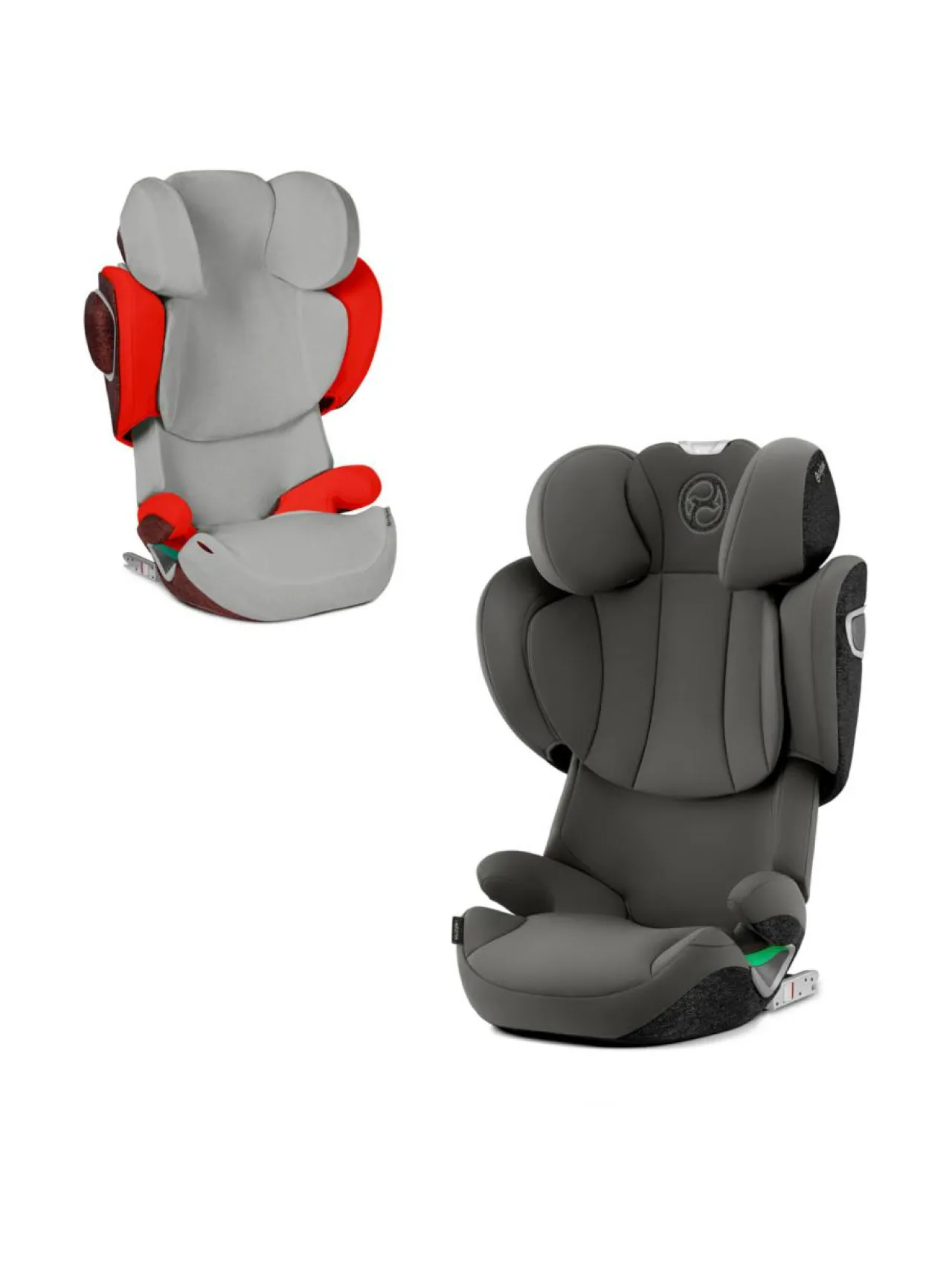 Turvaistuimet<CYBEX Solution T i-Fix turvavyöistuin ja kesäpäällinen PLUS PLATINUM WHITE