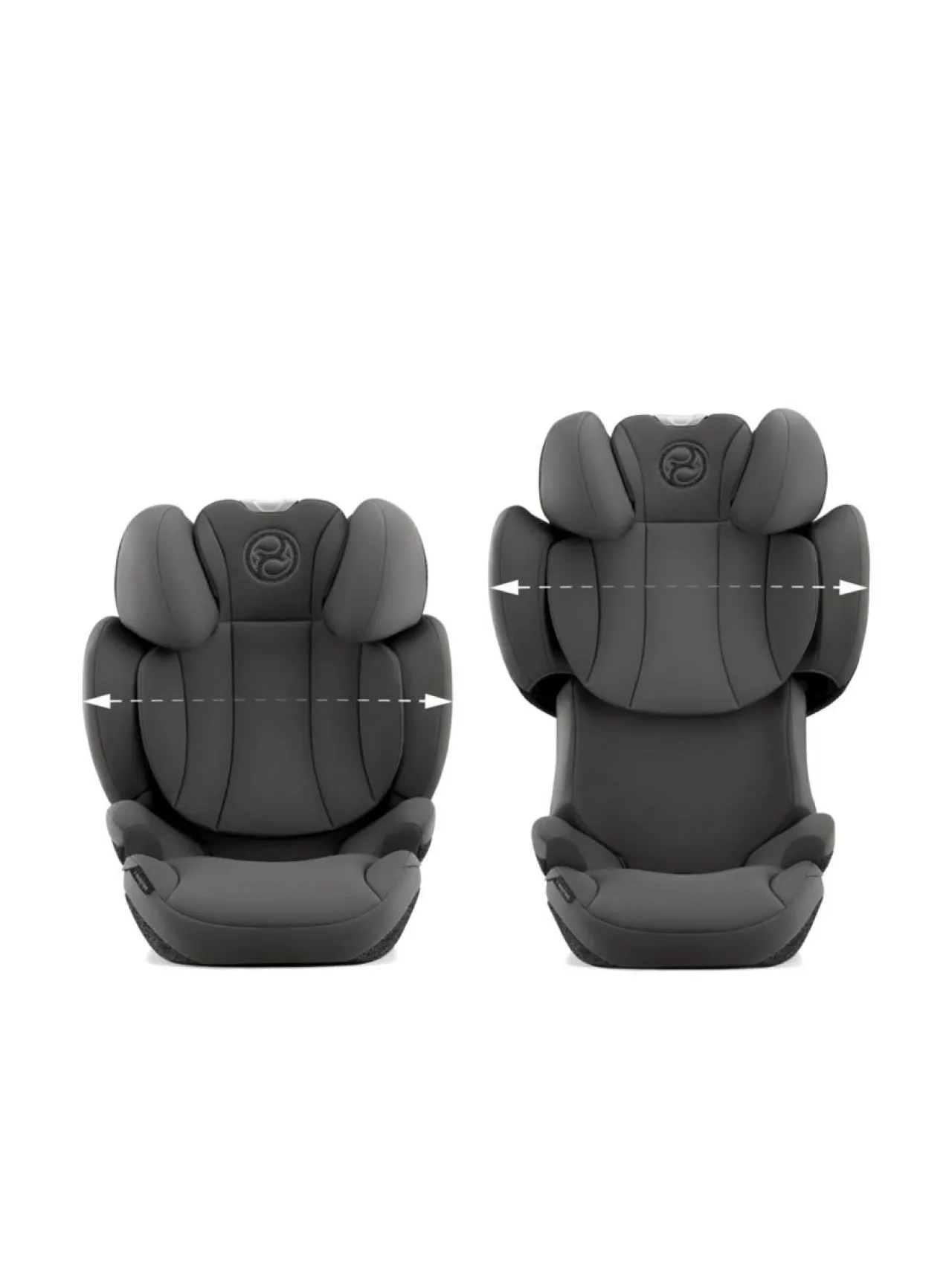 Turvaistuimet<CYBEX Solution T i-Fix turvavyöistuin ja kesäpäällinen PLUS PLATINUM WHITE