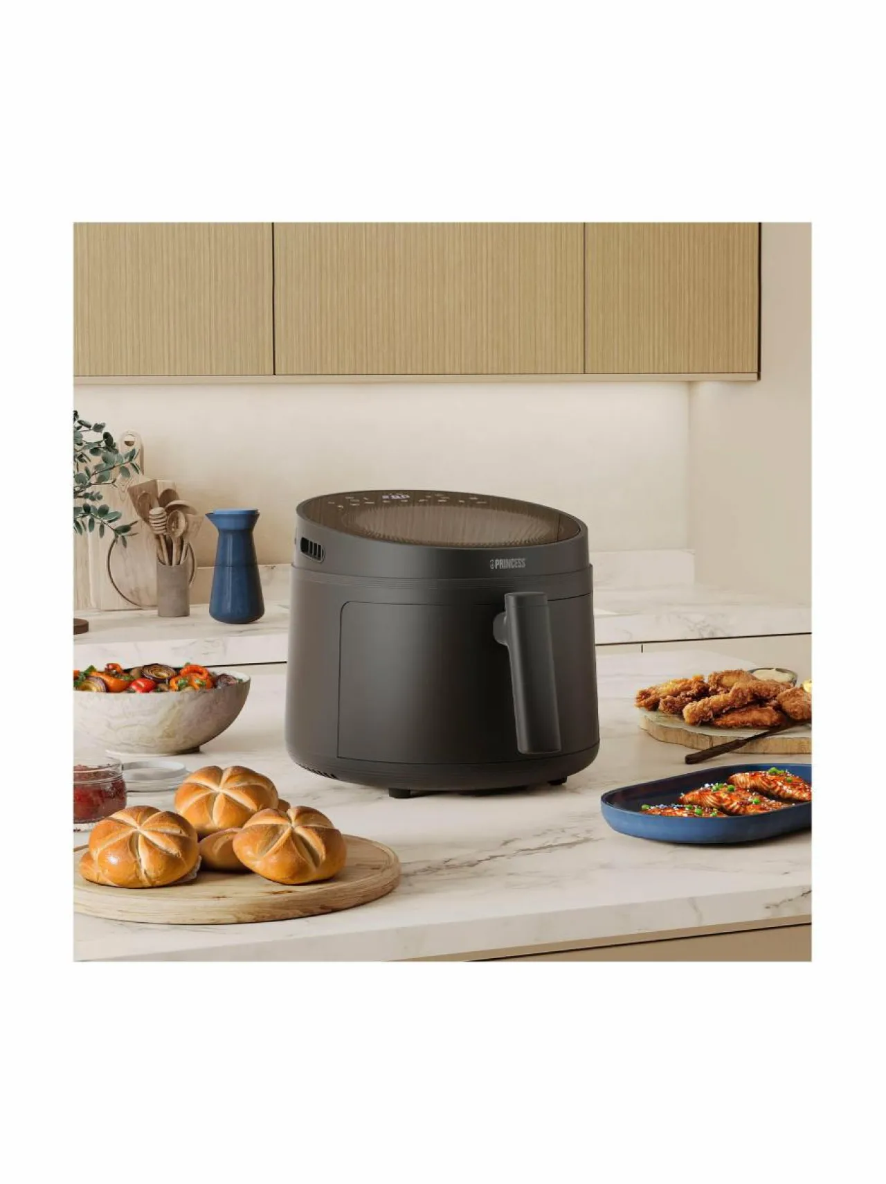 Princess Cyclone Airfryer -kiertoilmakypsennin 5 l^ Muut Keittiölaitteet