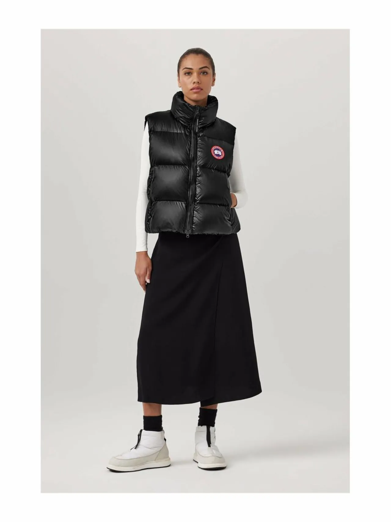 Urheilutakit<Canada Goose Cypress Puffer -untuvaliivi 61 BLACK NOIR