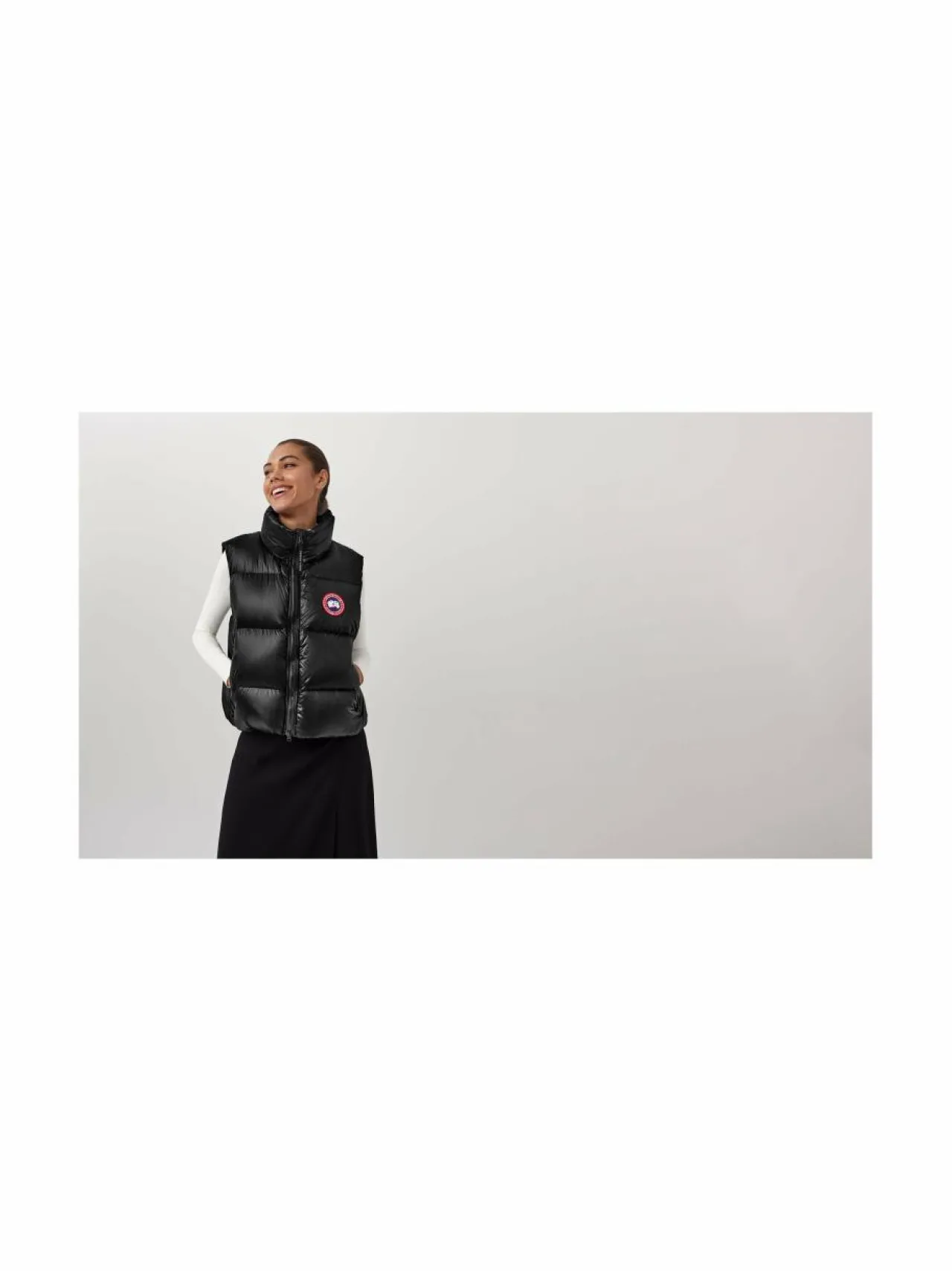 Urheilutakit<Canada Goose Cypress Puffer -untuvaliivi 61 BLACK NOIR