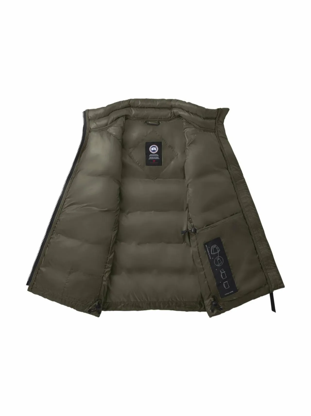Urheilutakit<Canada Goose Cypress-untuvaliivi 1664 SMOKEY SAGE SAUGE FUMÉE