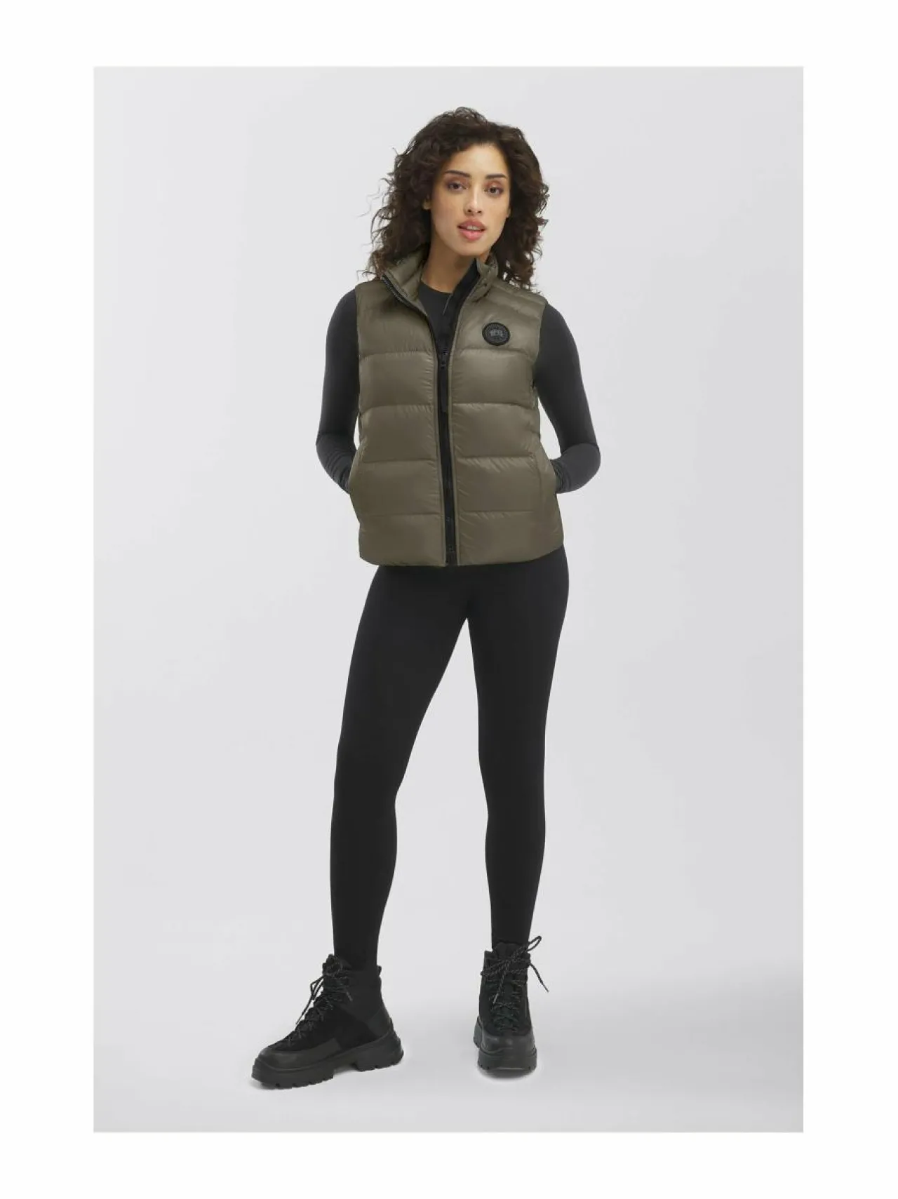 Urheilutakit<Canada Goose Cypress-untuvaliivi 1664 SMOKEY SAGE SAUGE FUMÉE