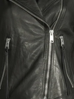 Takit<All Saints Dalby Biker -nahkatakki BLACK