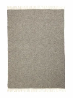 Huovat & Päiväpeitot<Casa Stockmann Danaja-villahuopa 130 x 200 cm NATURAL WHITE/GREY 0109