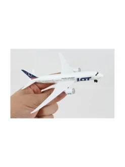 Autot Ja Muut Ajoneuvot<Daron LOT Metallinen lentokone 15,5 cm