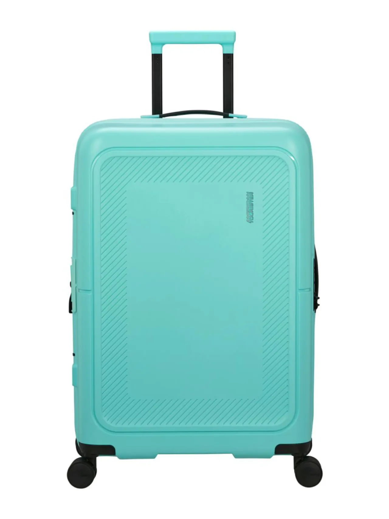 Matkalaukut & Tarvikkeet<American Tourister DASHPOP SPINNER 67/24 EXP AQUA SKY