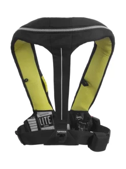 Kuntoilutarvikkeet<Spinlock Deckvest Lite -pelastusliivi MUSTA