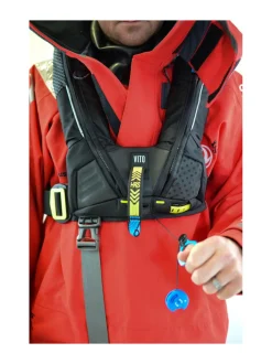 Kuntoilutarvikkeet<Spinlock Deckvest Vito Hammar 170N HRS -pelastusliivi MUSTA