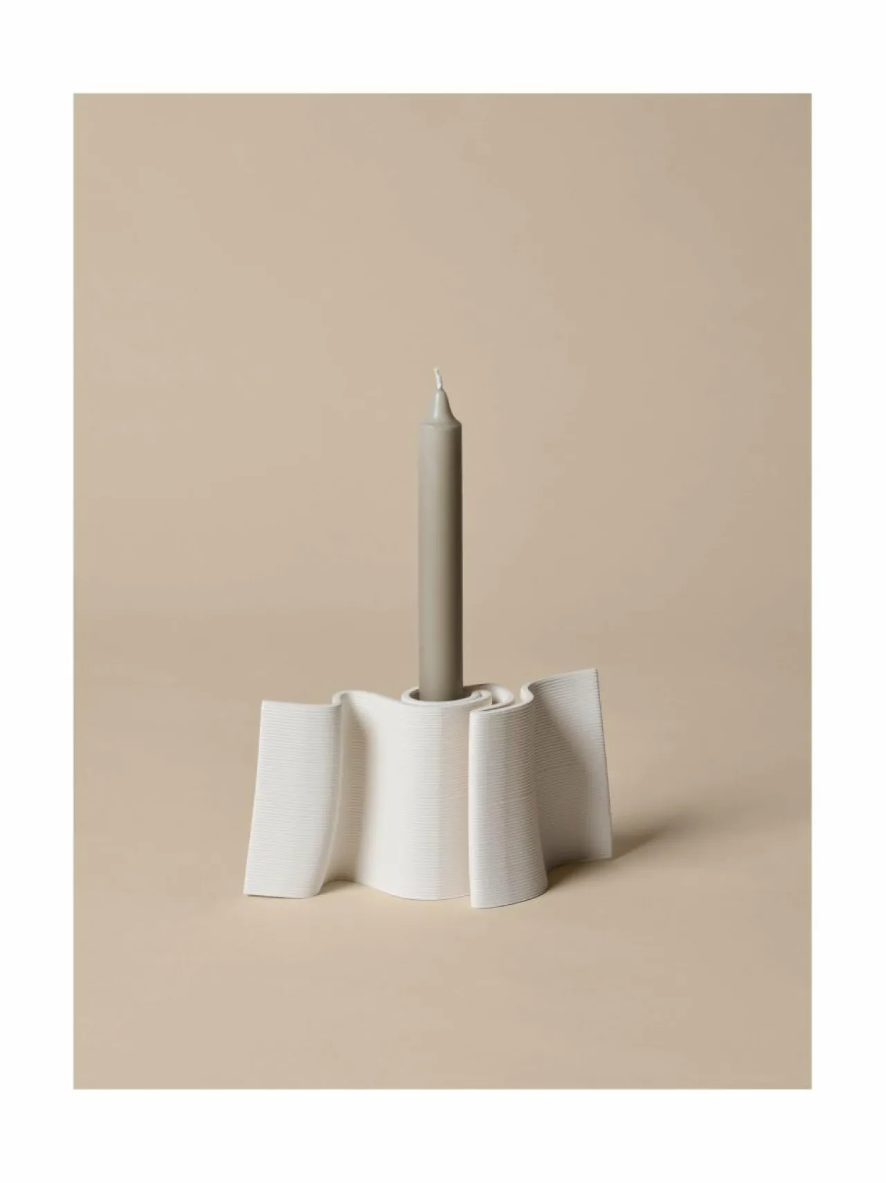 Kynttilät & Lyhdyt<Ferm Living Dedali-kynttilänjalka OFF-WHITE