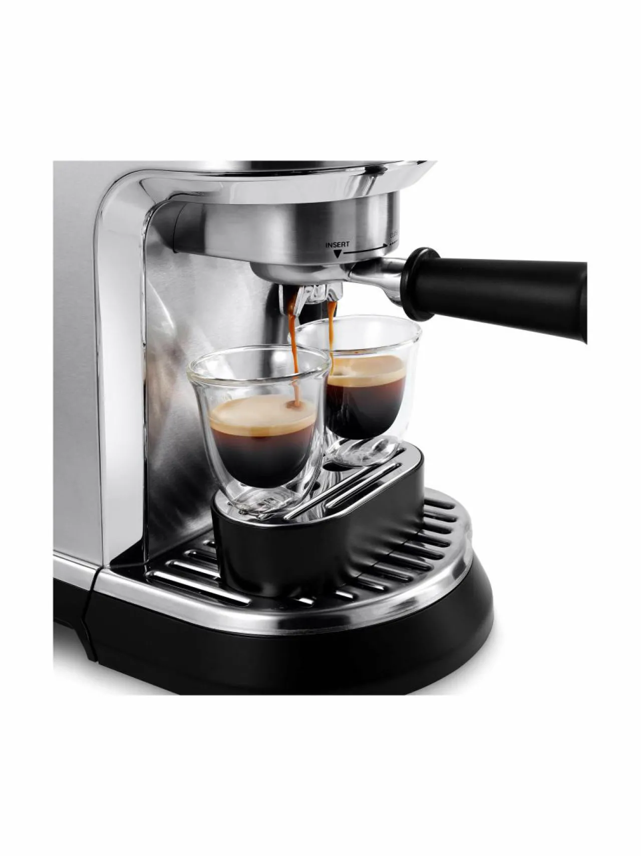 Kahvin- & Vedenkeittimet<Delonghi Dedica Maestro Plus -espressokeitin METAL