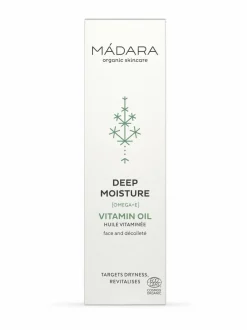 Kasvojenhoito<Madara Deep Moisture Vitamin Oil -vitamiiniöljy kuivalle iholle 50 ml