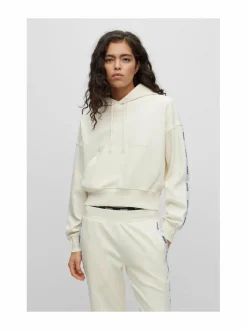 Paidat, Hupparit & Colleget<HUGO Defira-huppari 110 OPEN WHITE